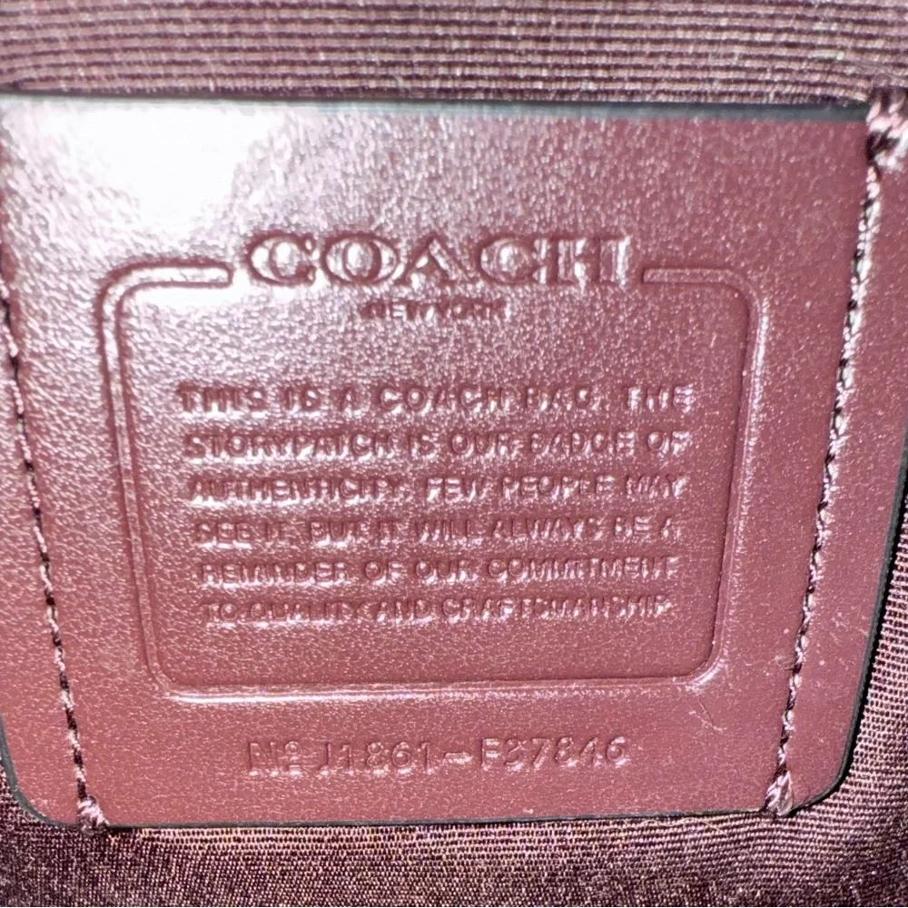 Coach Women's Neon Andi Mini Backpack with Multicolor Logo